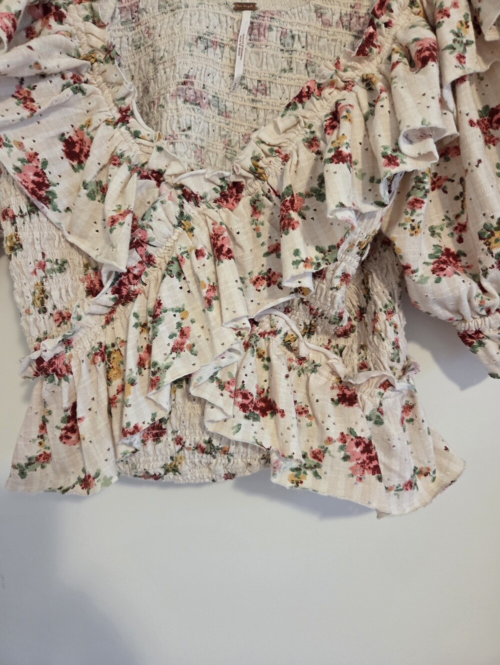Free People Favorite Girl Top In Tea Combo - Picture 4 of 9